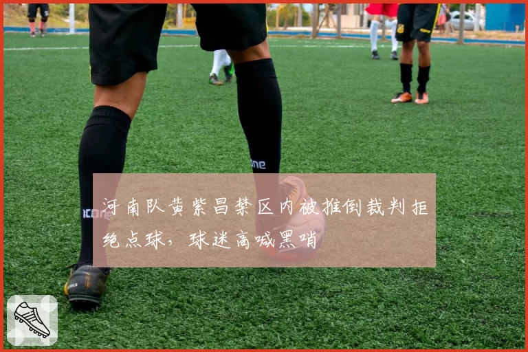 河南队黄紫昌禁区内被推倒裁判拒绝点球,球迷高喊黑哨